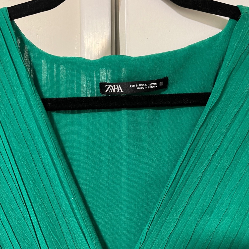 Emerald holiday dress